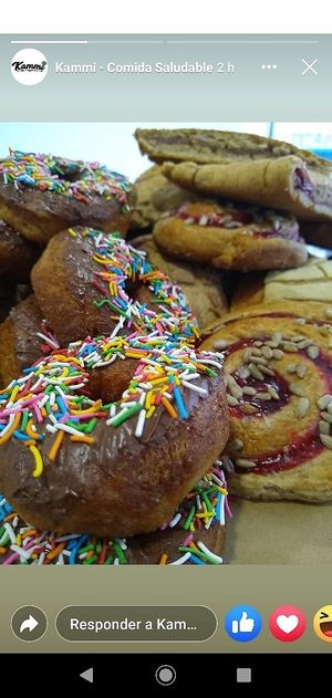 Pan dulce integral vegano. at Kammi in Matamoros