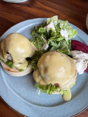 Egg Benedict   at 1110Cafe/Bakery in Kawaguchi