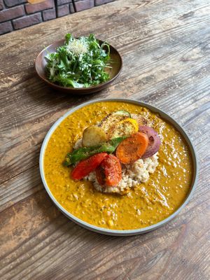 This month dish is
［Spice curry with summer vegetables］
 at 1110Cafe/Bakery in Kawaguchi