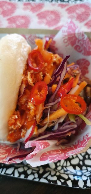 Vegan tofu bao bun at BaoBun - Lisburn Rd in Belfast