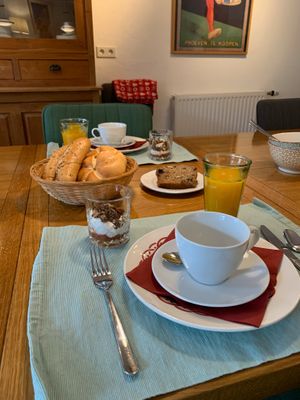 frühstückszeit at Haus 26 in Weissbriach