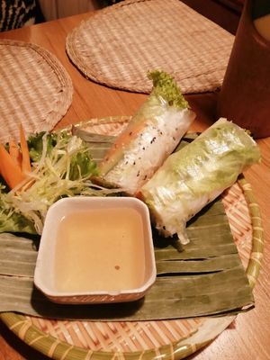 summer rolls with vegetables
ספרינג רולס עם ירקות at Quan Que Vietnamese Cuisine in Karlovy Vary