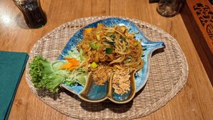 Vegan Pad Thai at Quan Que Vietnamese Cuisine in Karlovy Vary