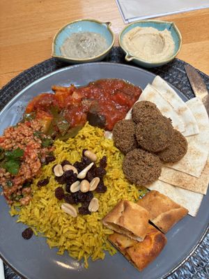 Veagan surprise plate   at Ruby‘s Cafe in Othmarsingen