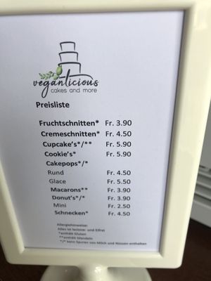 Sweets  at Ruby‘s Cafe in Othmarsingen