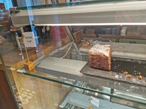 Banana bread with chocolate chips at MUG in Trieste