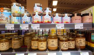nut butters from koro, nut&fruit butters from mondola at denn's Biomarkt - Marktstr in Hannover