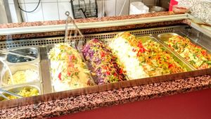 Salad at Bistro Ari in Leipzig