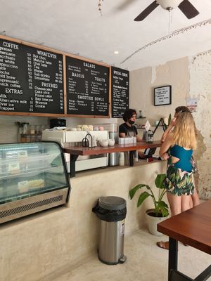 Clandestino Cafe is a vibe! at Another Clandestino in Holbox