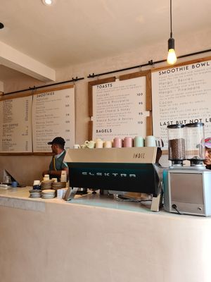 "Another clandestino" is the 2nd cafe closer to the beach at Another Clandestino in Holbox