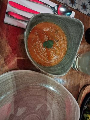 Salan sauce at Dhabba in Glasgow