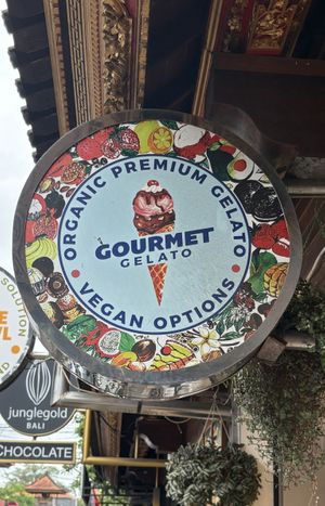 Vegan Options 🤔  at Gourmet Gelato - Ubud Palace in Ubud