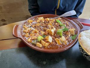 Mapo Tofu at Spicy Moon - 3rd St in New York City