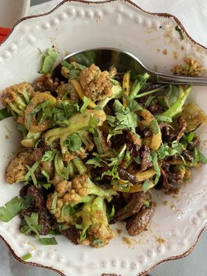 mushroom  at Spicy Moon - 3rd St in New York City