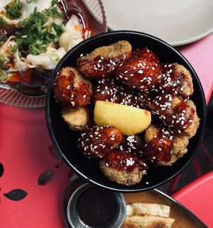 General Tso's Mushroom  at Spicy Moon - 3rd St in New York City