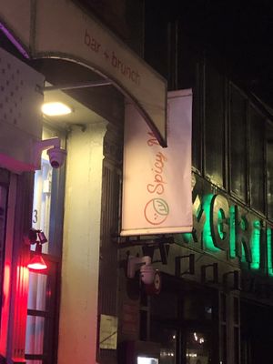 Front door   at Spicy Moon - 3rd St in New York City