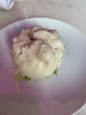 Steamed bun with shiitake mushrooms   at Spicy Moon - 3rd St in New York City