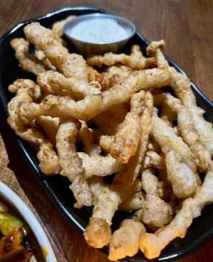 Vegan Calamari  at Spicy Moon - 3rd St in New York City