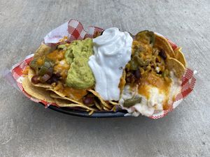 Nachos at Lickety Split in Footscray