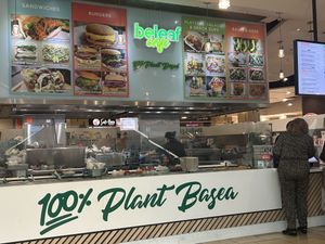   at Beleaf Cafe in Canoga Park