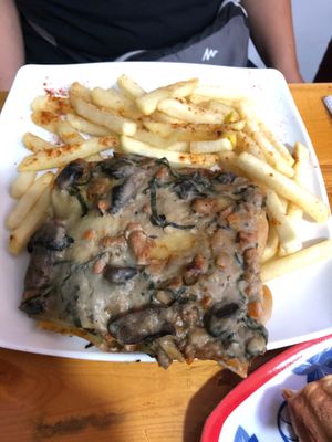 Twotone (Lasaña) at Mercy Vegan Food in Bogota