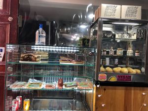 Vitrina / Display Case at Mercy Vegan Food in Bogota