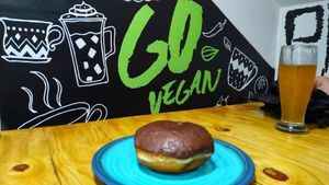 Dona 10/10 🌱 at Mercy Vegan Food in Bogota