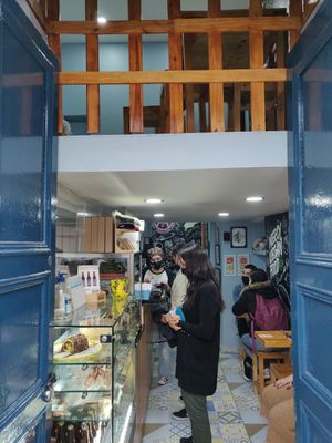 Inside at Mercy Vegan Food in Bogota