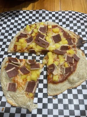 Cowabunga pizza  at Mercy Vegan Food in Bogota