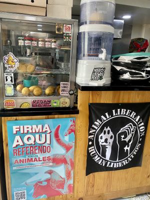 La barra 👌👌  at Mercy Vegan Food in Bogota