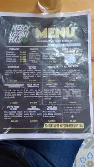  at Mercy Vegan Food in Bogota