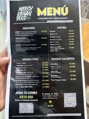   at Mercy Vegan Food in Bogota