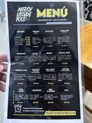   at Mercy Vegan Food in Bogota