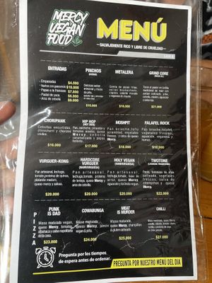   at Mercy Vegan Food in Bogota