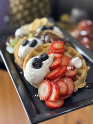 Qué quieres comer hoy ?   at Mercy Vegan Food in Bogota