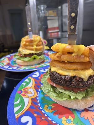 Hardcorevurguer   at Mercy Vegan Food in Bogota
