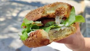 Burger at Green Gorilla in Montpellier