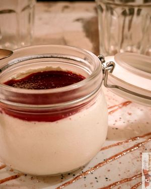 Pannacotta at Green Gorilla in Montpellier