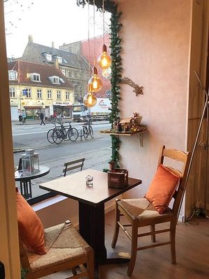 Cafe Interior at Lima Empanadas in Copenhagen