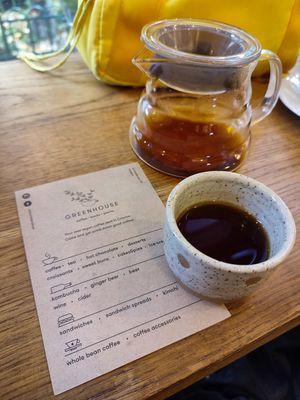 Drip coffee at Szklarnia in Krakow