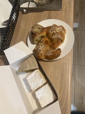 All the food I got  at Szklarnia in Krakow