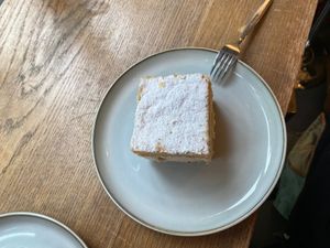 Kremówka 🥺 at Szklarnia in Krakow