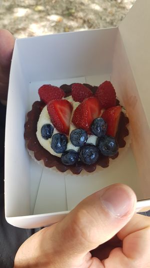 Tartelette at Szklarnia in Krakow