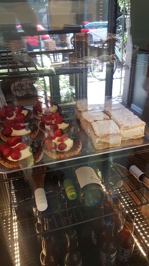 Tarts at Szklarnia in Krakow