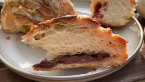 Proper pastry!  #Veganuary at Szklarnia in Krakow