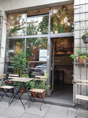 Front entrance at Szklarnia in Krakow