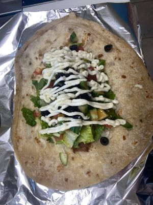 Beyond butter chicken Paratha roll at Naan-ya Business in Saint John