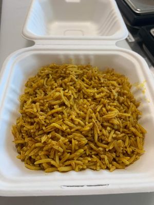 Biryani spiced rice  at Naan-ya Business in Saint John