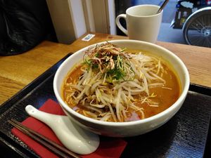 Miso Ramen vegan at Shin Ramen  in Hannover
