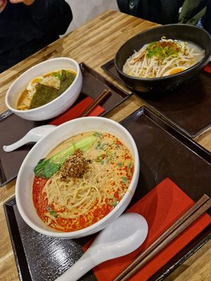 Untere Schüssel beinhaltet eine vegane Ramen-Variation. at Shin Ramen  in Hannover